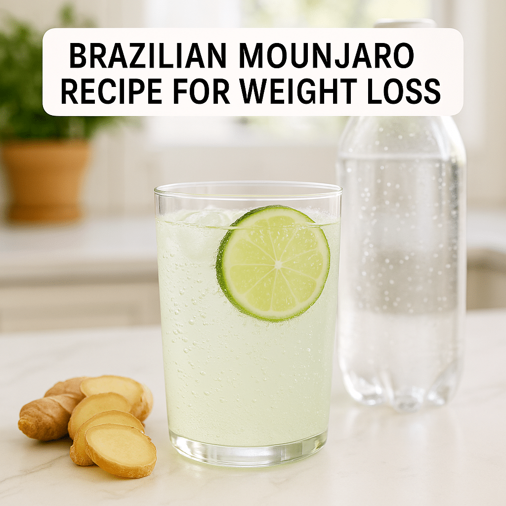Brazilian Mounjaro Recipe for Weight Loss: The Viral 3-Ingredient Secret in 2025 8 Brazilian Mounjaro recipe drink with ginger and lime