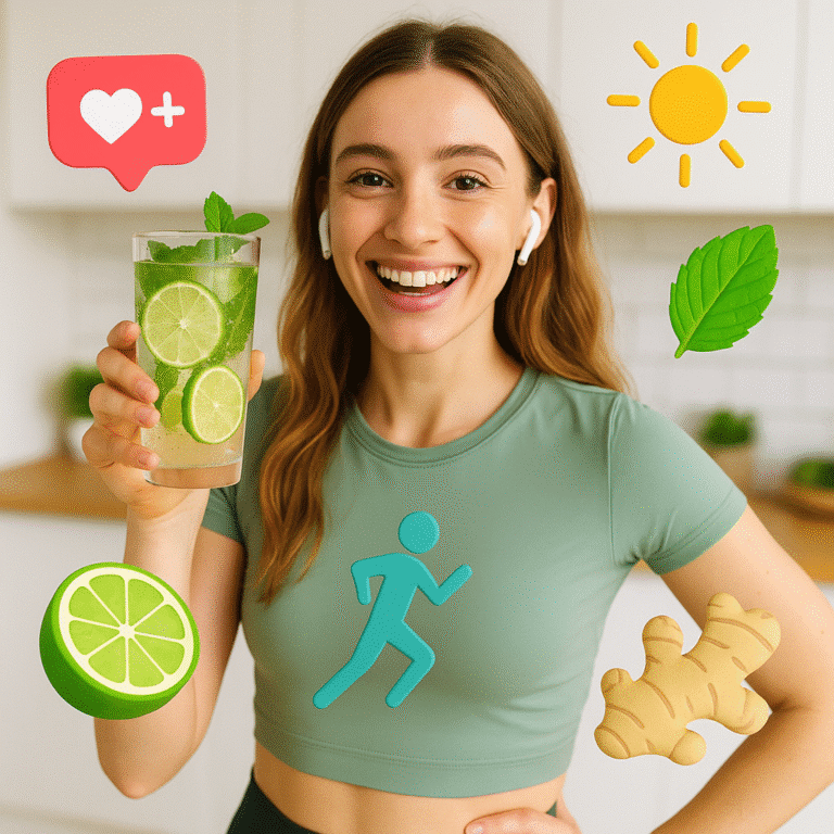 Brazilian Mounjaro Drink Recipe: The Natural Appetite-Suppressing Elixir for 2025 8 Brazilian Mounjaro drink in a glass with lime and ginger