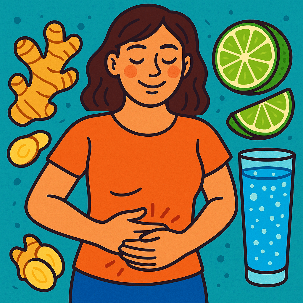 Brazilian Mounjaro Recipe for Weight Loss: The Viral 3-Ingredient Secret in 2025 10 Woman showing reduced bloating after Brazilian Mounjaro drink