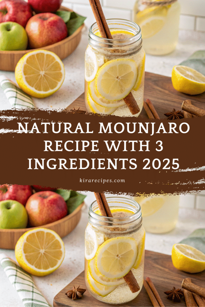 Natural Mounjaro Recipe with 3 Ingredients 2025 18 Natural Mounjaro Recipe with 3 Ingredients 2025 pin