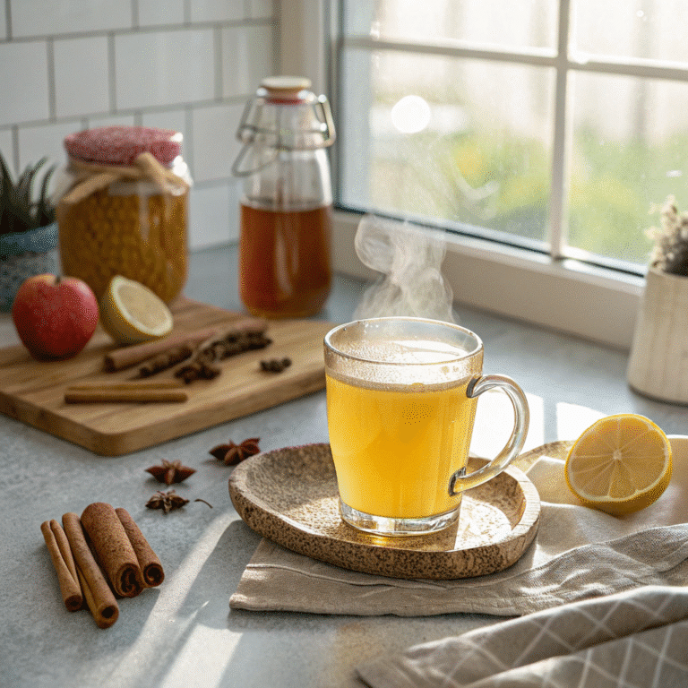 Does the Natural Mounjaro Recipe Work? 12 Natural Mounjaro recipe drink with ginger, lemon, and apple cider vinegar