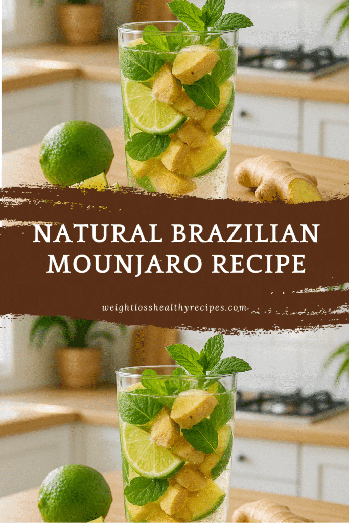 Natural Brazilian Mounjaro Recipe (2025 Guide for Weight Loss & Wellness) 12 natural brazilian mounjaro recipe