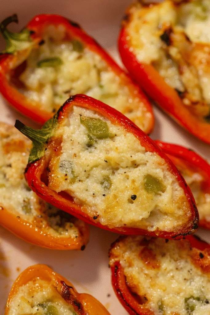 10 Easy Cottage Cheese Recipes for Weight Loss You’ll Crave in 2025 20 Ingredients for cottage cheese stuffed peppers on a kitchen counter