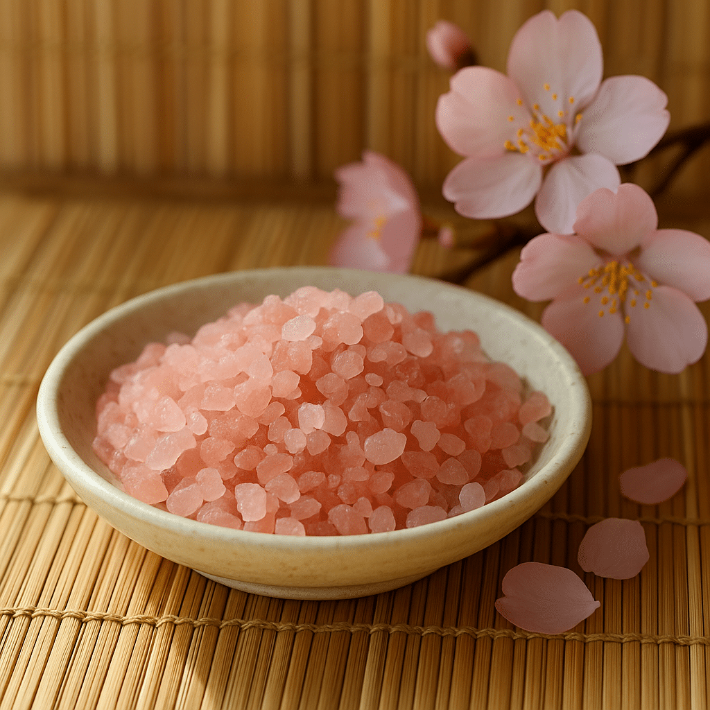 Japanese Pink Salt Recipe: How to Make and Use This Trendy Mineral Boost (2025 Guide) 9 Japanese pink salt crystals in ceramic bowl