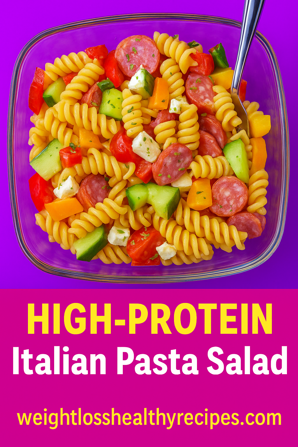 High-Protein Italian Pasta Salad Recipe You’ll Want to Meal Prep Every Week 4 High-Protein Italian Pasta Salad Recipe