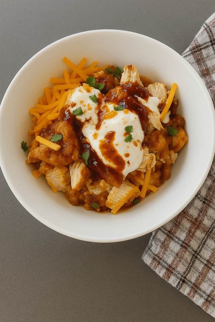 BBQ Ranch Chicken Bowl