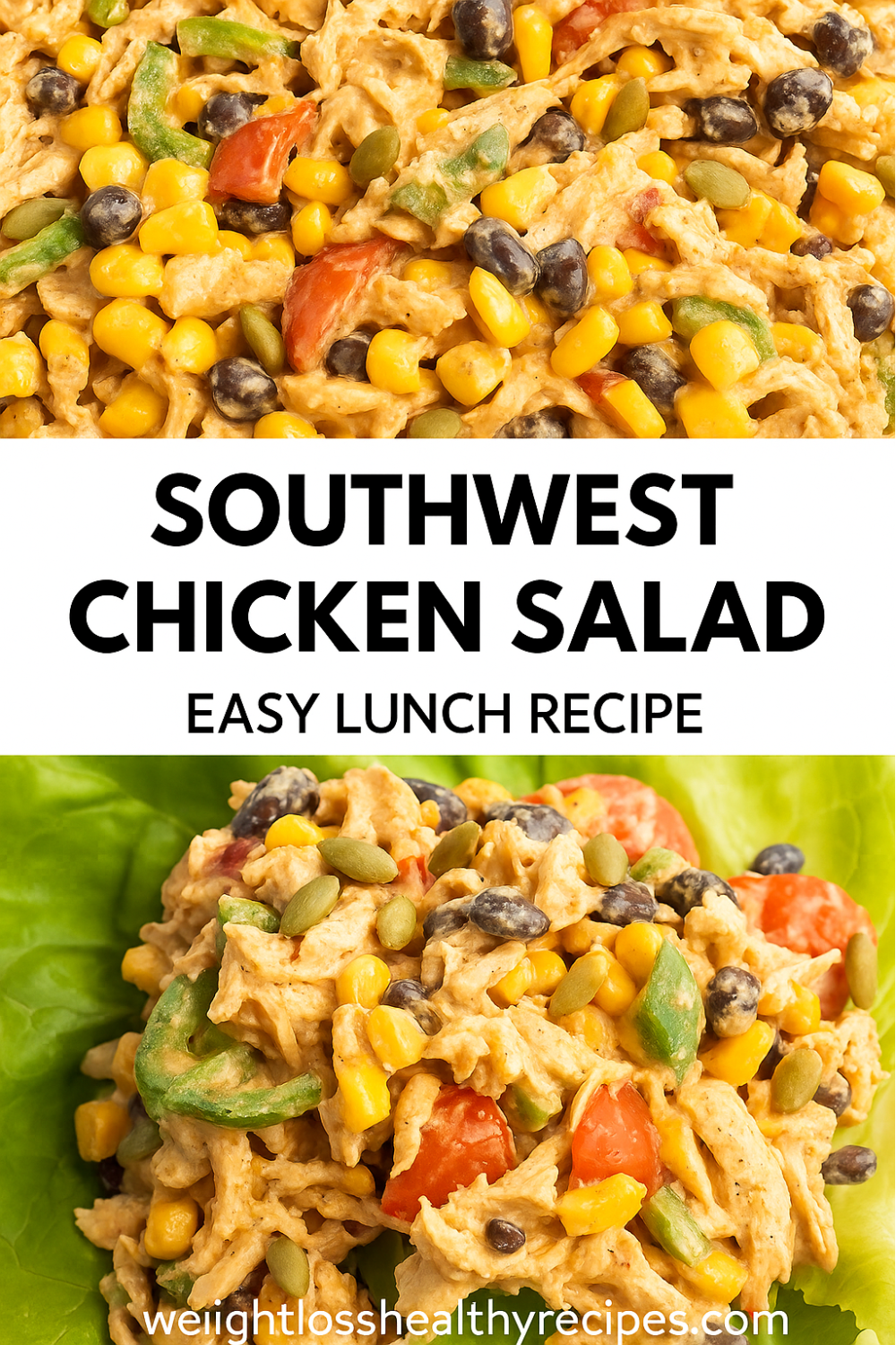 Quick Southwest Chicken Salad Recipe (2025): A Flavorful, High-Protein Meal in Minutes 4 2 1