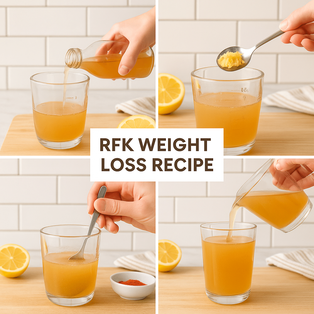 RFK Weight Loss Recipe (2025 Guide): The Viral Detox Drink Everyone’s Talking About 12 How to Prepare RFK Weight Loss Recipe Step by Step