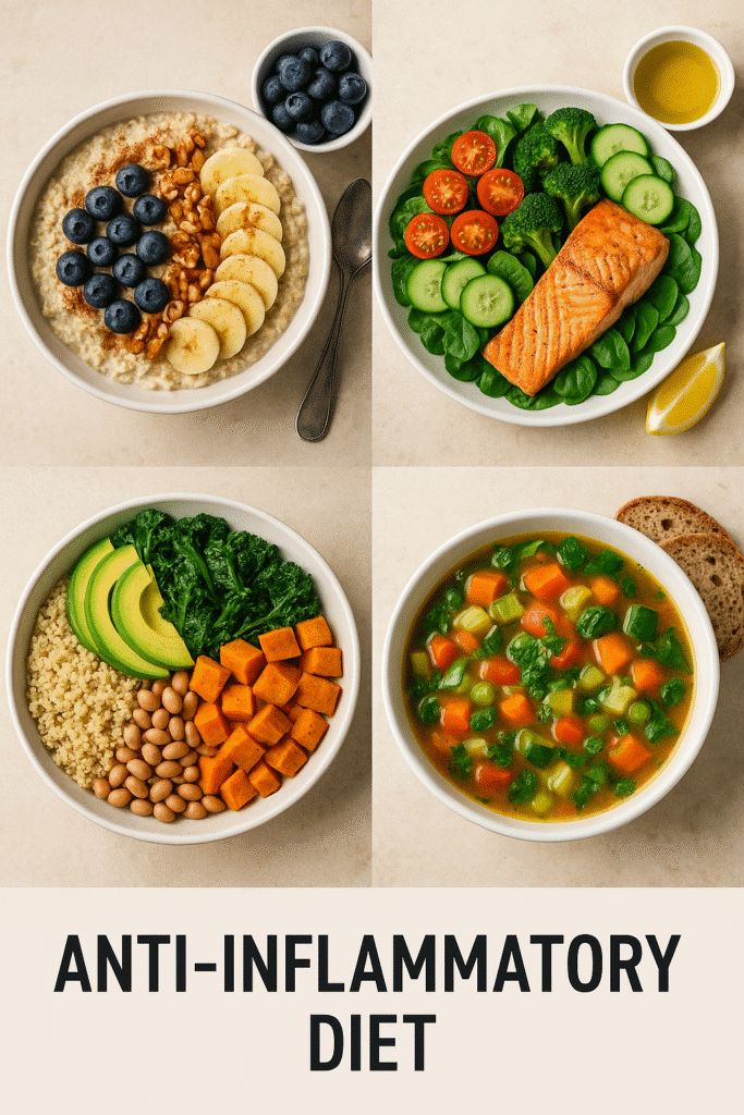 30 Days Anti-Inflammatory Meal Plan (2025): A Complete Guide to Reduce Inflammation Naturally 1 30-Day Anti-Inflammatory Meal Plan