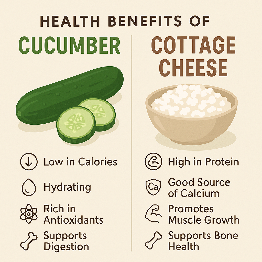 Cucumber Cottage Cheese Bites (2025): A Fresh, High-Protein Snack You’ll Love 11 Health benefits of cucumber cottage cheese bites