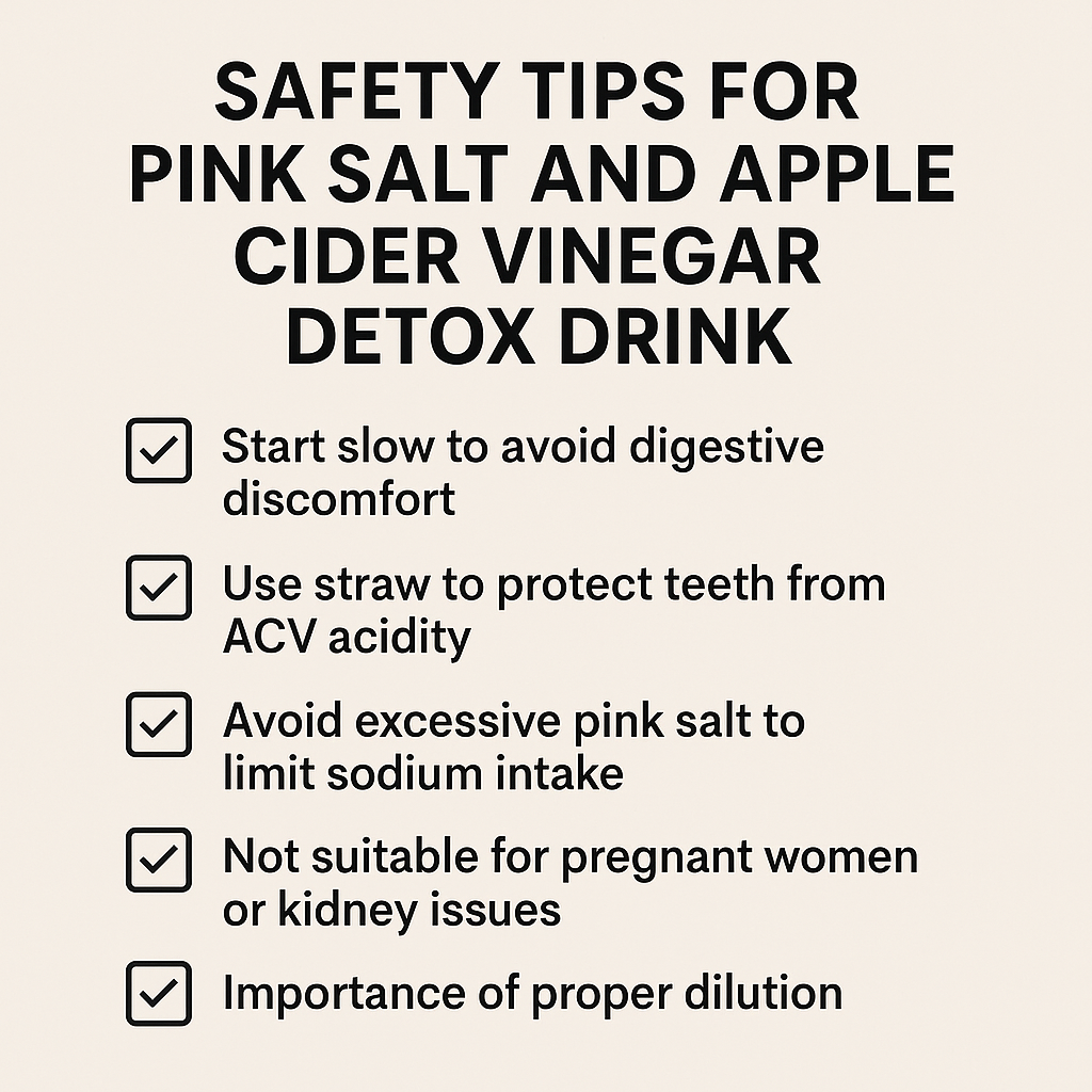 Pink Salt Apple Cider Vinegar Weight Loss Recipe (2025 Guide) 14 Pink salt apple cider vinegar weight loss recipe safety tips