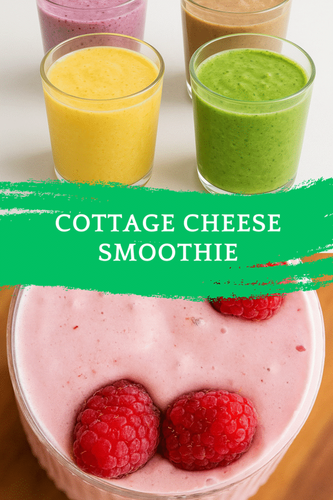 Cottage Cheese Smoothie Recipe (2025) – High-Protein, Creamy & Delicious! 15 Cottage Cheese Smoothie