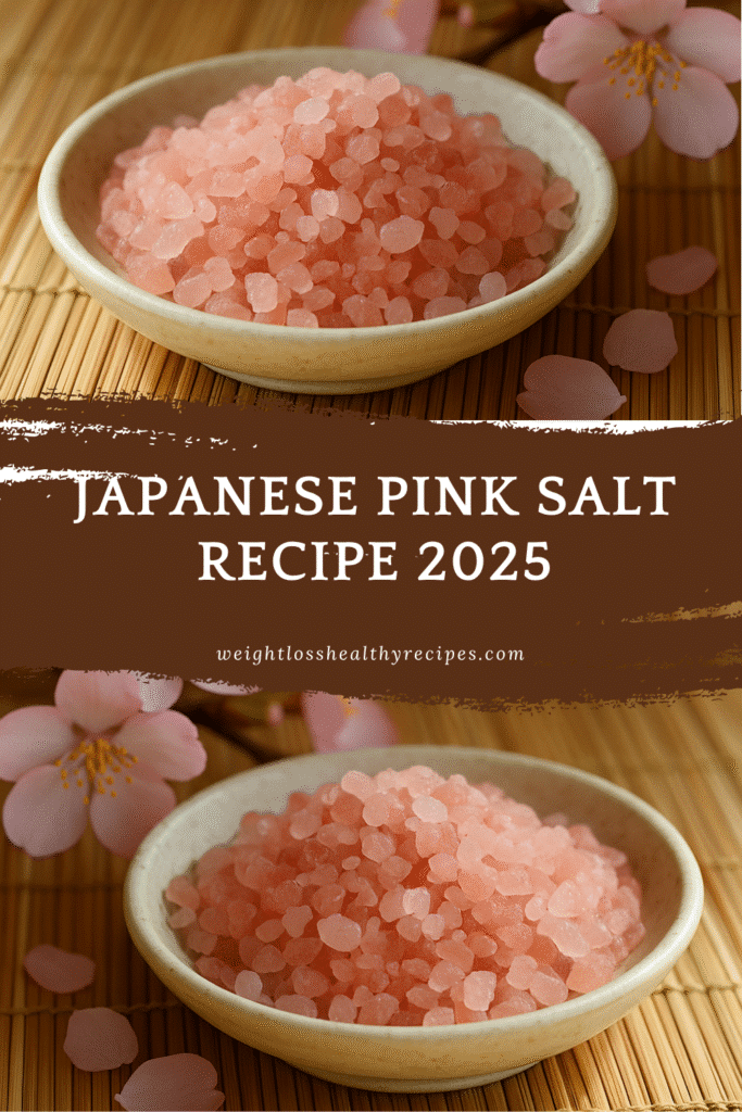 Japanese Pink Salt Recipe: How to Make and Use This Trendy Mineral Boost (2025 Guide) 16 japanese pink salt recipe