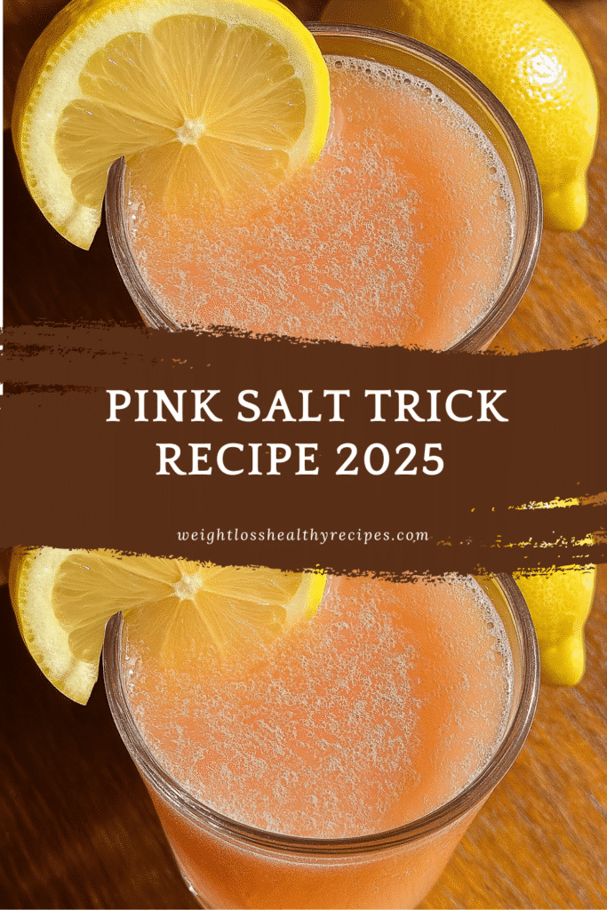 Pink Salt Trick Recipe 2025: Simple Morning Ritual for Hydration & Weight Loss Boost 14 pink salt trick recipe