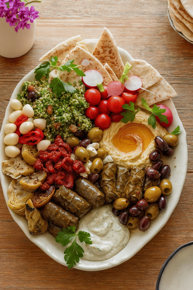 Vegetarian Mezze Platter