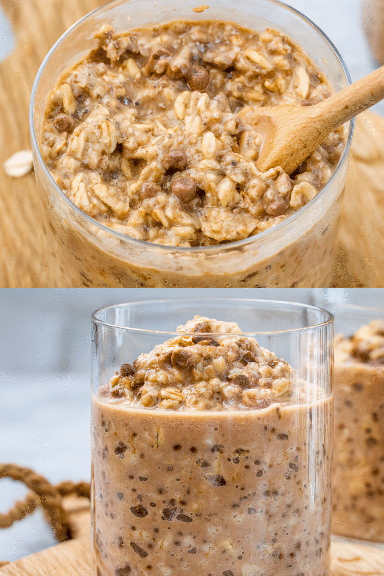 Healthy Cookie Dough Overnight Oats [2025] – A Guilt-Free Breakfast That Tastes Like Dessert