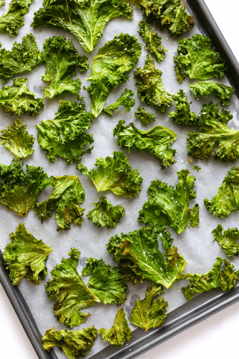 Crunchy Perfection: Sea Salt and Vinegar Kale Chips Recipe (2025)