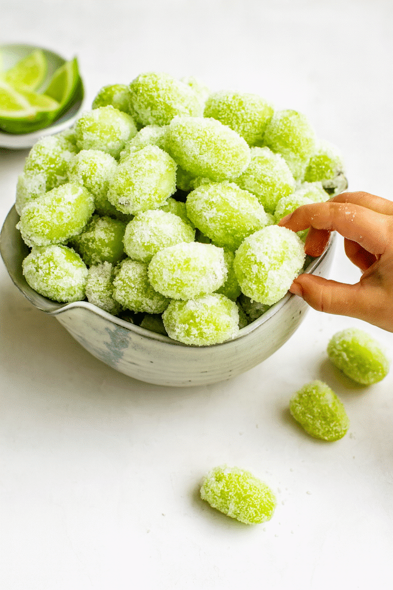 Healthy Sour Candy Frozen Grapes Recipe for 2025
