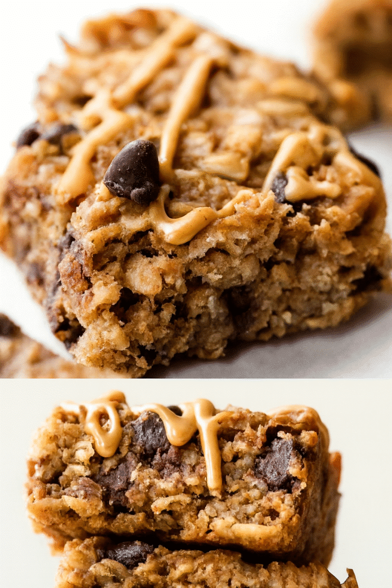 Peanut Butter Banana Oatmeal Bars Recipe (2025) – Healthy, Chewy & Easy!