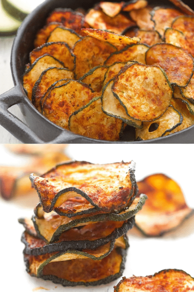 Easy Keto Zucchini Chips Recipe