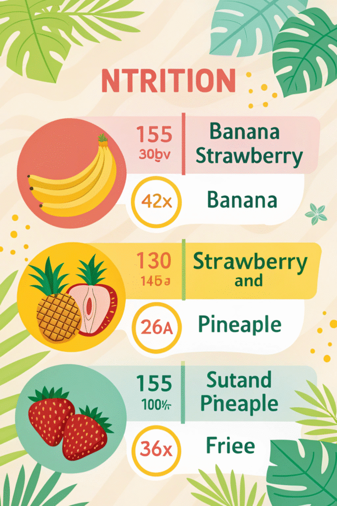 Banana Strawberry Pineapple Smoothie Recipe (2025) – Refreshing, Tropical, and Healthy! 15 image 160