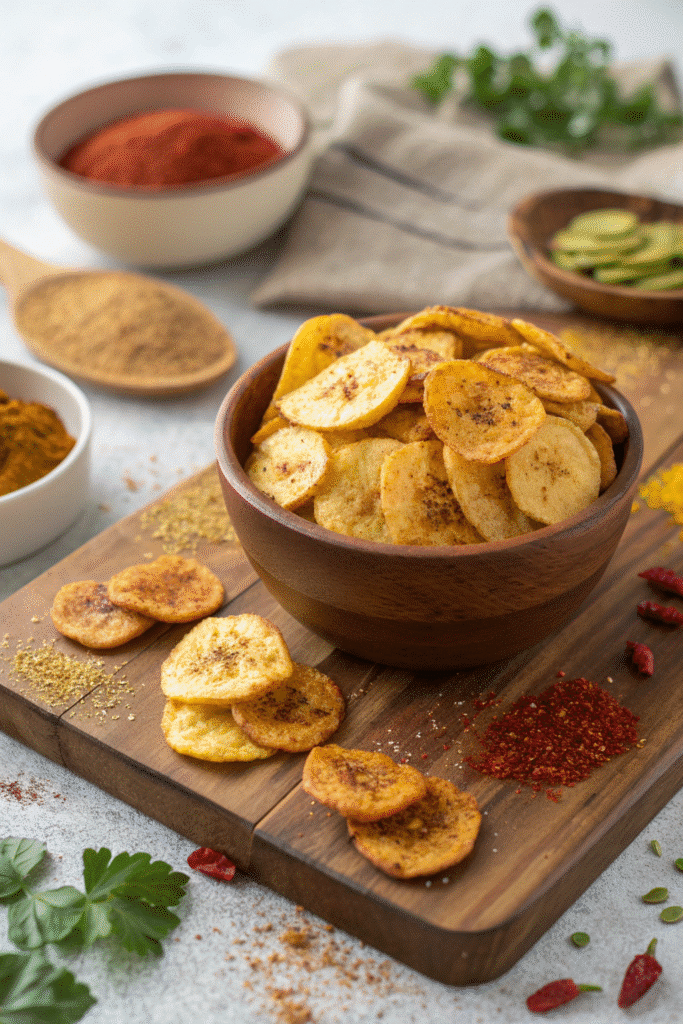 Crispy & Flavor-Packed Seasoned Air Fryer Banana Chips Recipe (2025) 17 image 209