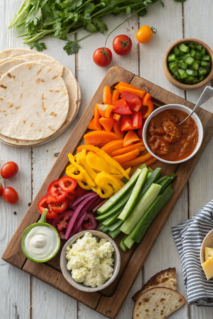 Rainbow Veggie Flatbread Pizza Recipe: A Colorful Feast for 2025 15 image 259