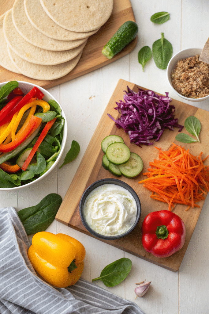 Rainbow Veggie Pinwheels Recipe (2025): A Colorful, Healthy Snack for All Ages 15 image 288