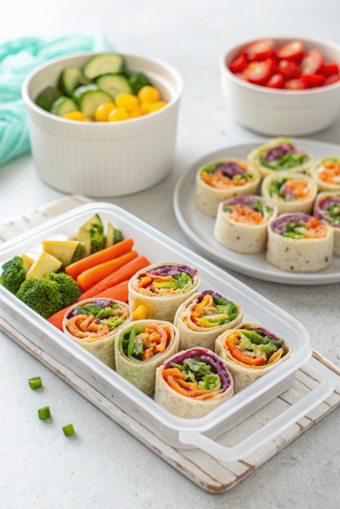 Rainbow Veggie Pinwheels Recipe (2025): A Colorful, Healthy Snack for All Ages 19 image 292