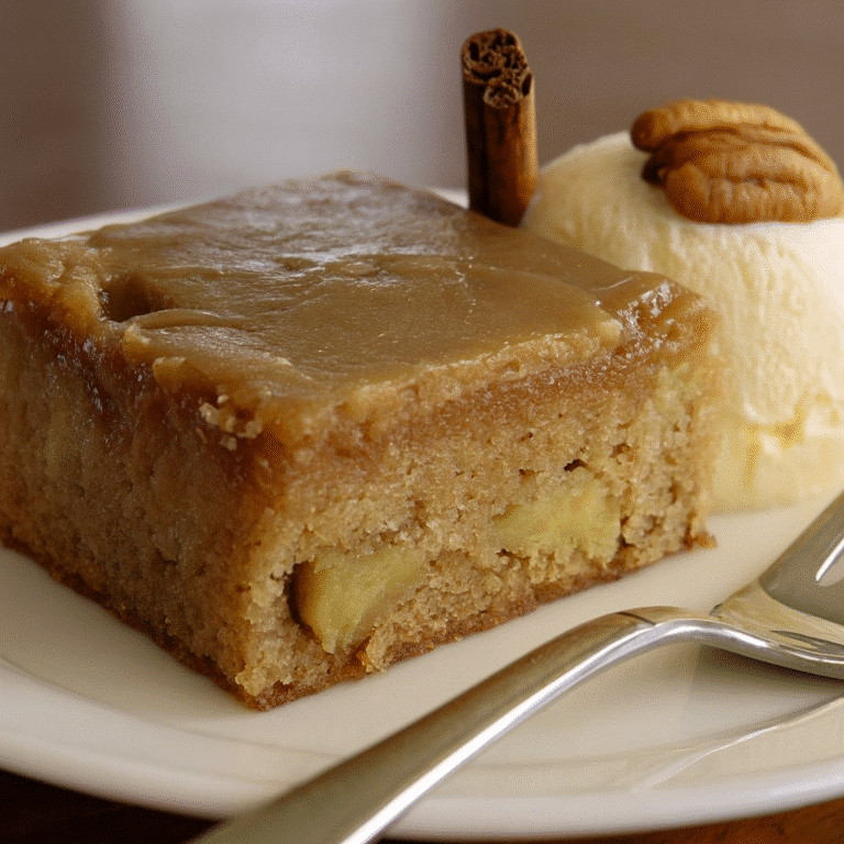 Fresh Apple Cake with Brown Sugar Glaze (2025) 20 3 3