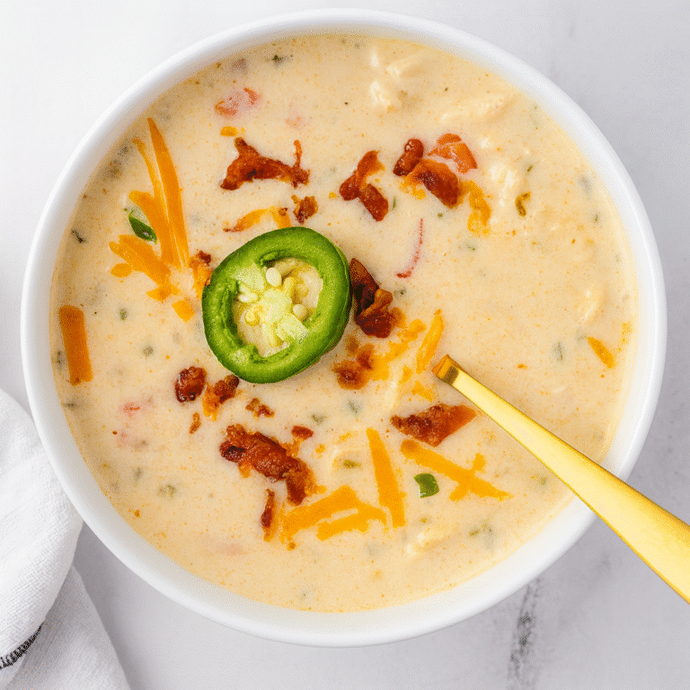 Jalapeño Popper Soup Recipe (2025): The Creamy Kick You Didn’t Know You Needed 17 4 3