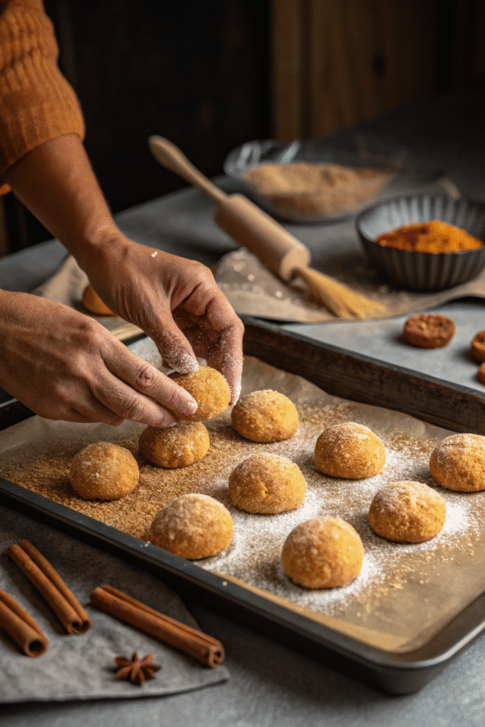 Chewy Pumpkin Snickerdoodle Cookies Recipe (2025) – Soft, Spiced & Irresistible! 17 image 21
