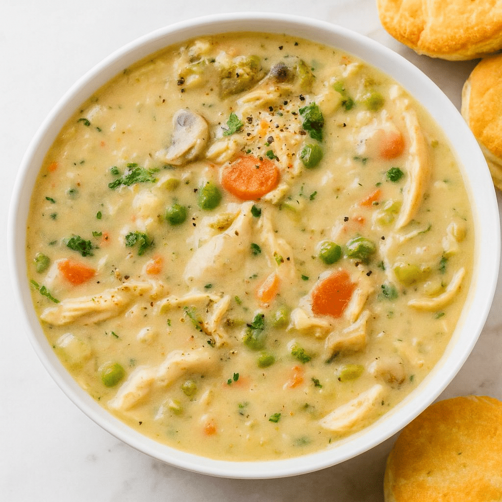 Creamy Chicken Pot Pie Soup Recipe (Cozy Comfort Food for Fall 2025) 14 a1 1