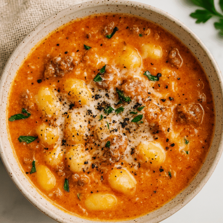 Creamy Italian Sausage Gnocchi Soup Recipe (Cozy Comfort for Fall 2025) 20 a1