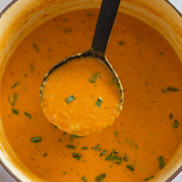 Easy Creamy Tomato Soup Recipe (2025) – Cozy Comfort in a Bowl 20 a4