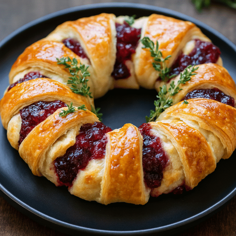 Turkey Cranberry Crescent Ring Recipe (2025 Holiday Favorite!) 20 b4 3