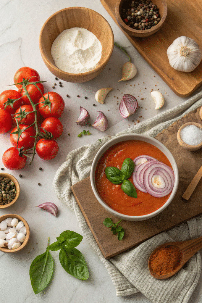 Easy Creamy Tomato Soup Recipe (2025) – Cozy Comfort in a Bowl 15 image 60