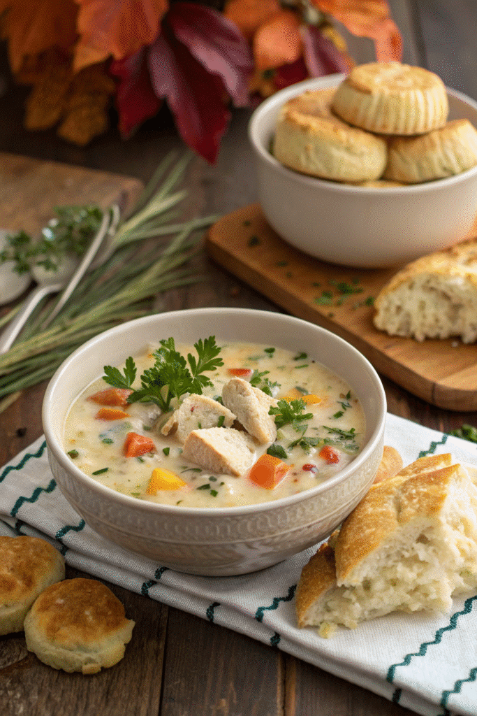 Creamy Chicken Pot Pie Soup Recipe (Cozy Comfort Food for Fall 2025) 17 image 97