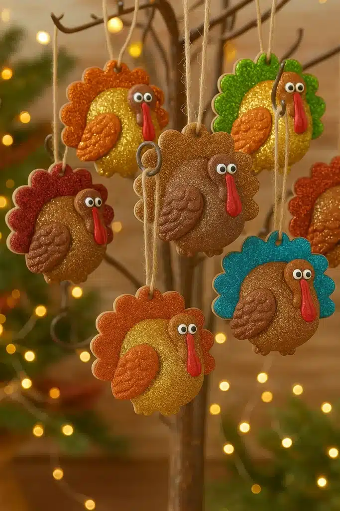 How to Make Sparkly Salt Dough Turkey Ornaments (2025 DIY Guide) 1 3 1