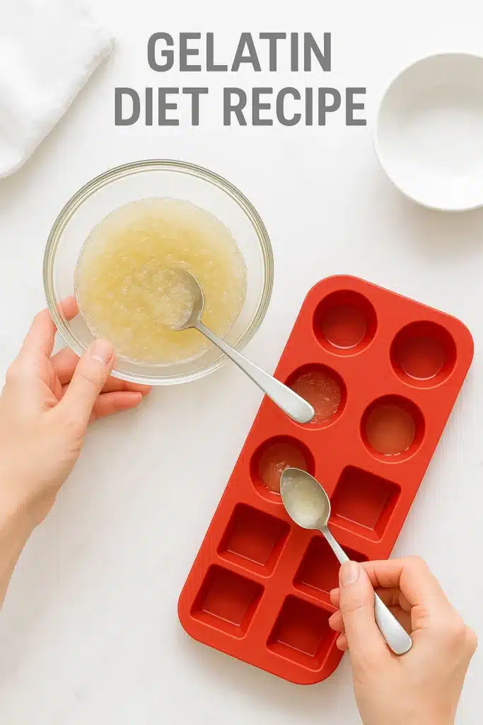 Gelatin Diet Recipe for Weight Loss 2026: How to Use Gelatin to Burn Fat and Curb Cravings Naturally 14 step-by-step gelatin diet recipe preparation