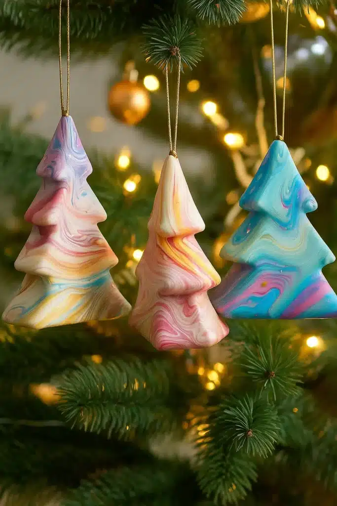 How to Make Shaving Cream Marbled Christmas Trees at Home (2025 Guide) 1 4 3