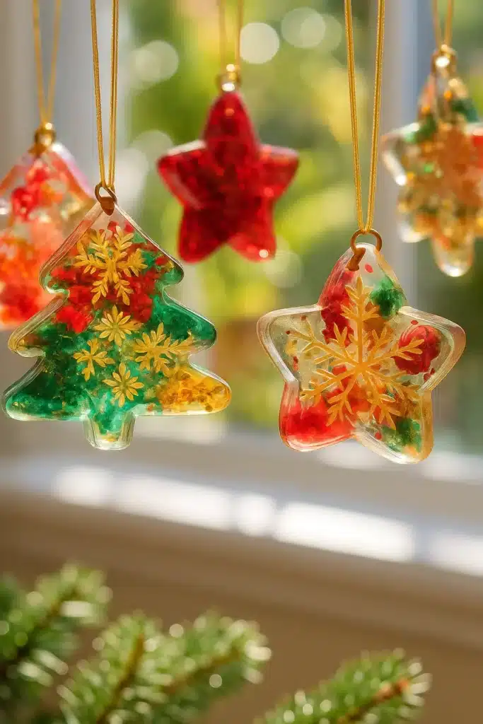 Make Your Own Sparkling Christmas Clear Glue Suncatchers at Home (2025) 1 a1 1