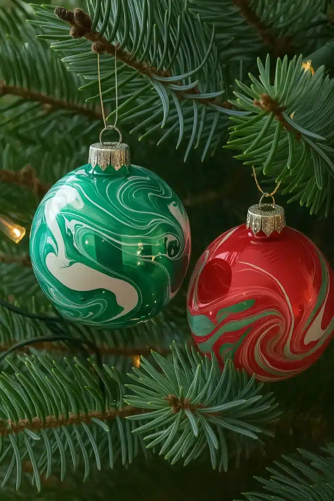 DIY Marbleized Christmas Ornaments (2025): A Stunning Handmade Holiday Craft 1 a1 4