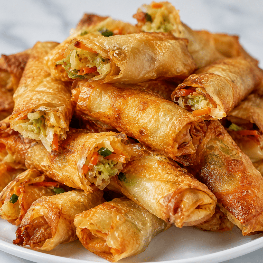 Air fryer lumpia chips weight loss snack Recipe