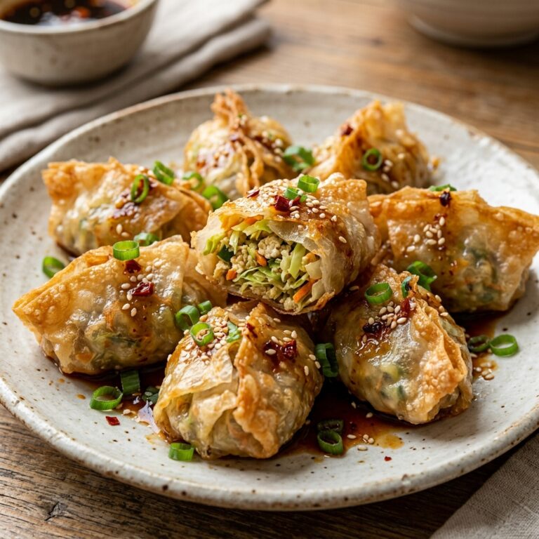 Crispy Rice Paper Dumplings Recipe