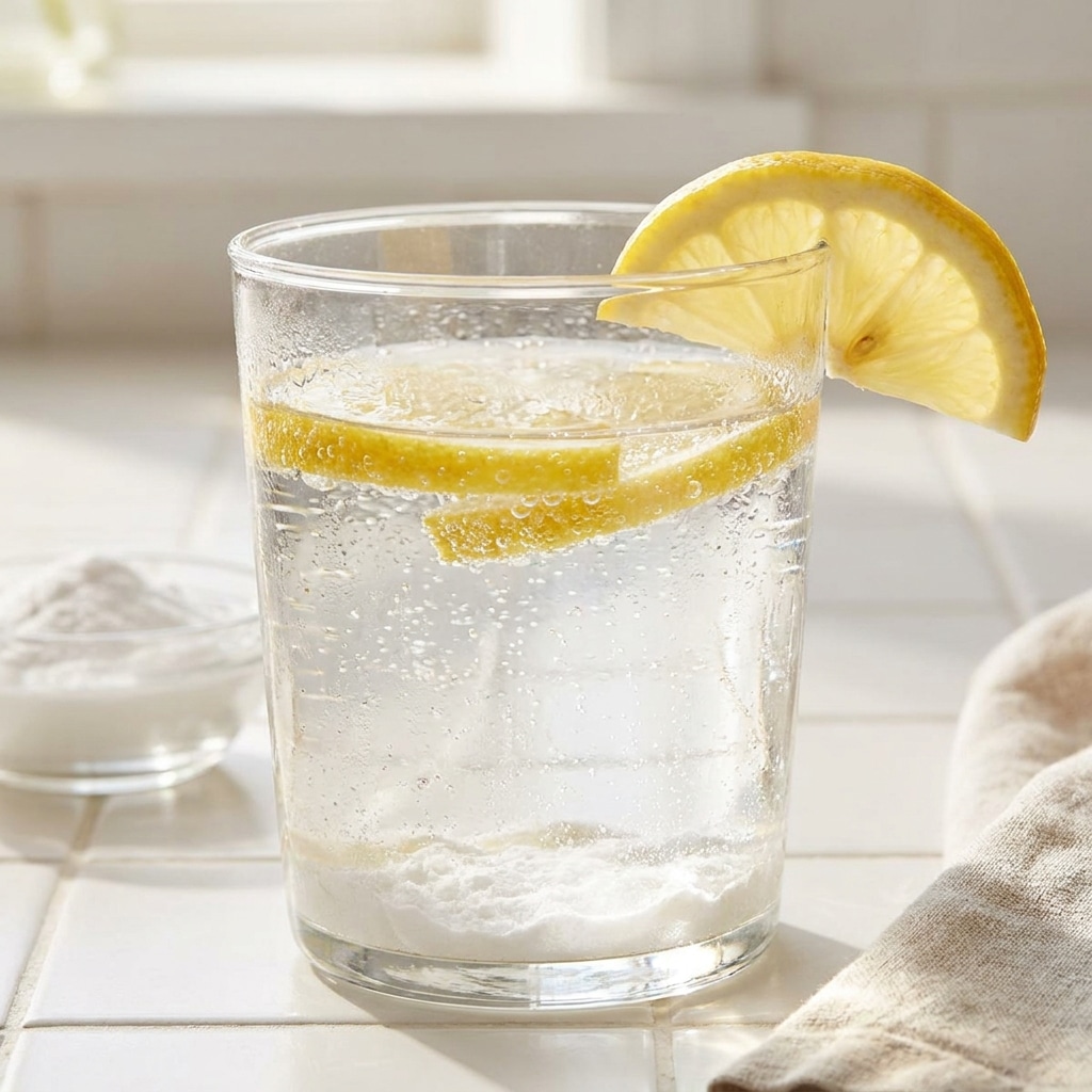 baking soda water shot Recipe