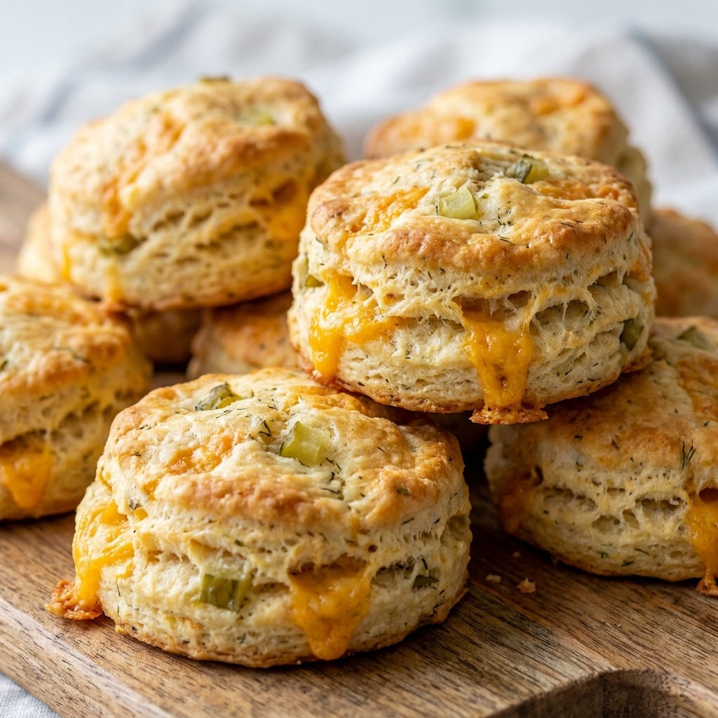 pickle cheese biscuits Recipe