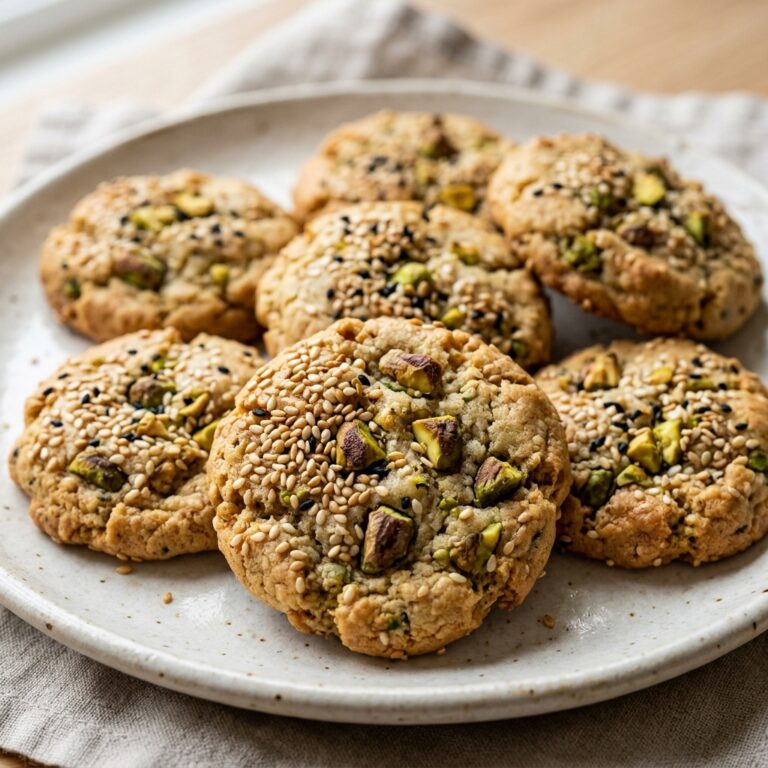 Sesame and Pistachio Butter Cookies Recipe 2026 17 Sesame and Pistachio Butter Cookies recipe