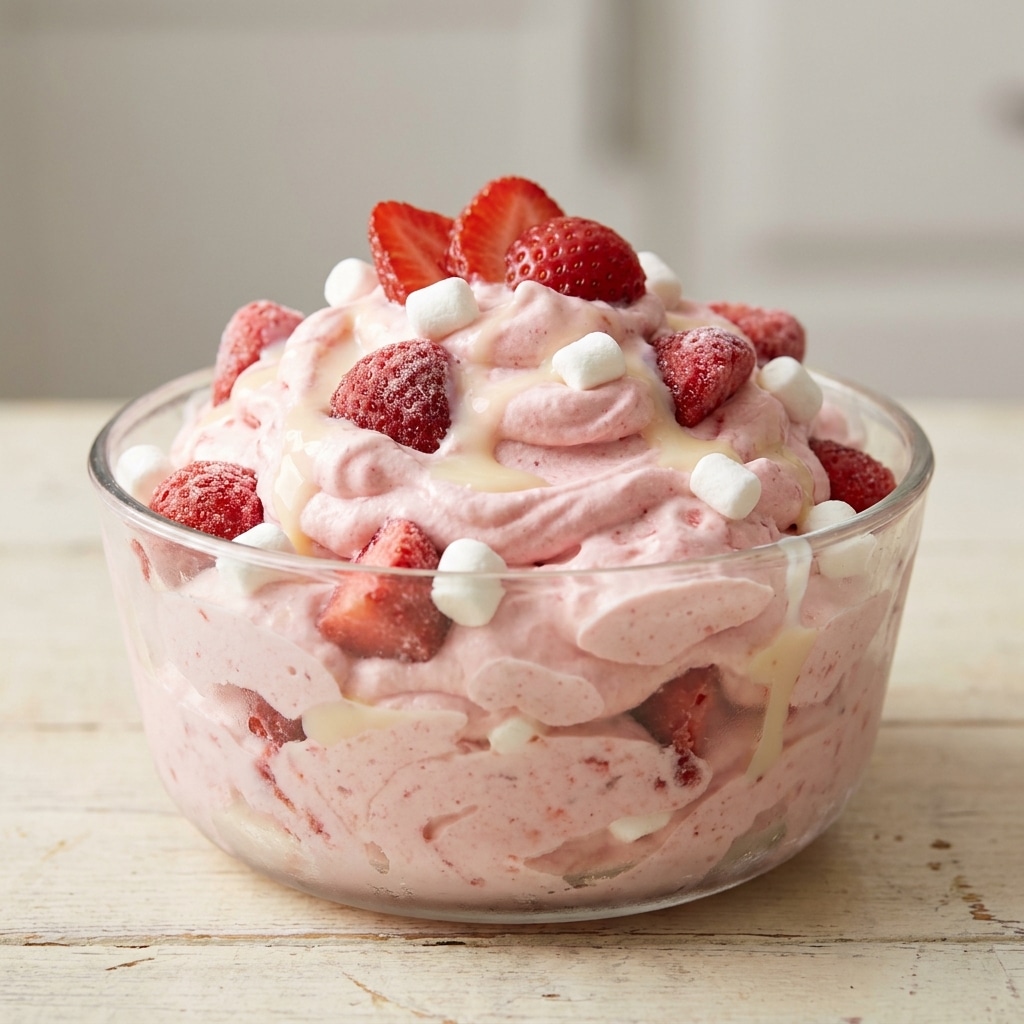frozen strawberry fluff recipe
