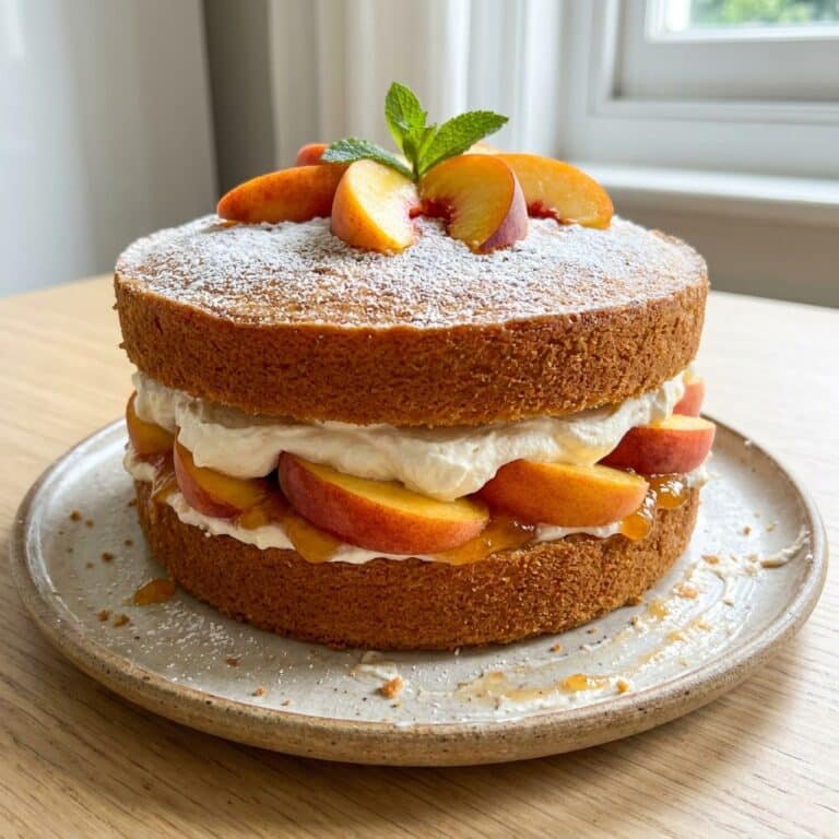 Peaches and Cream Victoria Sandwich Recipe 2026 14 Peaches and Cream Victoria Sandwich Recipe